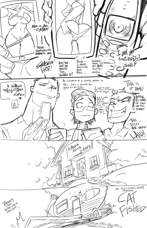 Ed Edd Eddy Goof Of (Ed Ed Eddy) [Fred Perry] rule 34 porn comic cover