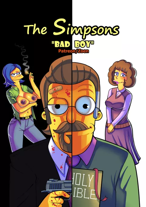 Bad Boy (The Simpsons) [Zoen] rule 34 porn comic cover