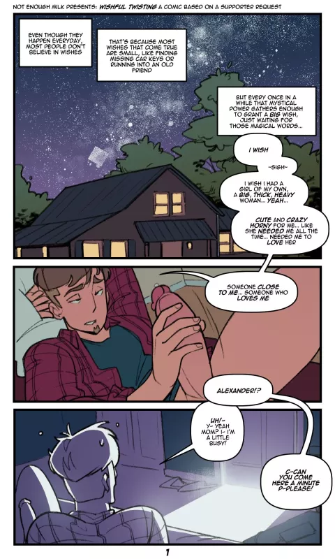 Short comics [NotEnoughMilk] rule 34 porn comic cover