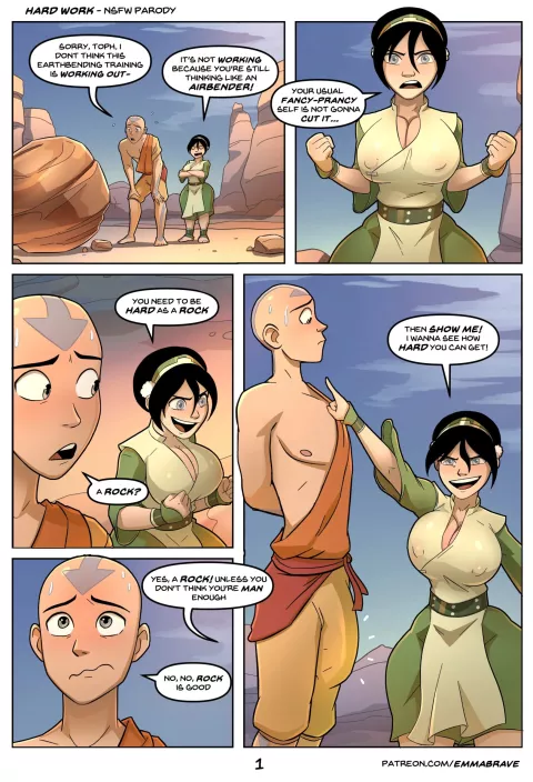 After Avatar (Avatar: The Last Airbender) [EmmaBrave] rule 34 porn comic cover