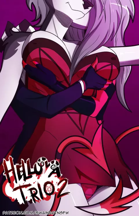 Helluva Trio [SwainArt] rule 34 porn comic cover