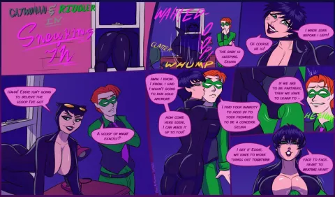 Sneaking In (Batman) [The Arthman] rule 34 porn comic cover