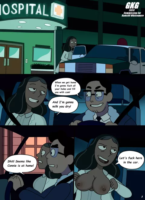 Connie Maheswaran’s Newest Pleasures (Steven Universe) [GKG] rule 34 porn comic cover