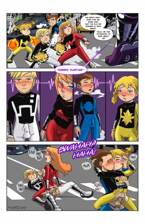 Powers Playtime (Power Pack) [Mister D.] rule 34 porn comic cover
