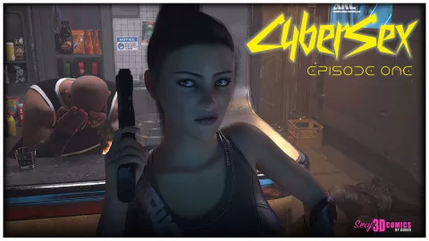 Cybersex [Sexy3DComics | Gonzo] rule 34 porn comic cover