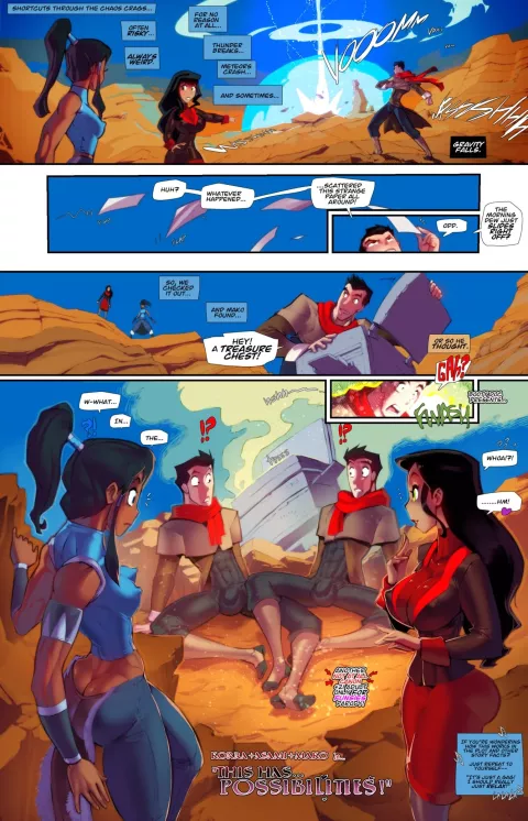 This Has Possibilities (The Legend of Korra) [Fred Perry] rule 34 porn comic cover