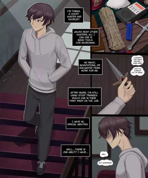 Accidental Ghost Boyfriend [BDOne] rule 34 porn comic cover