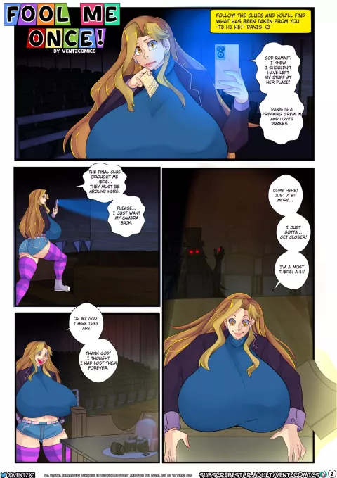 Fool Me Once! [Ventz Comics] rule 34 porn comic cover