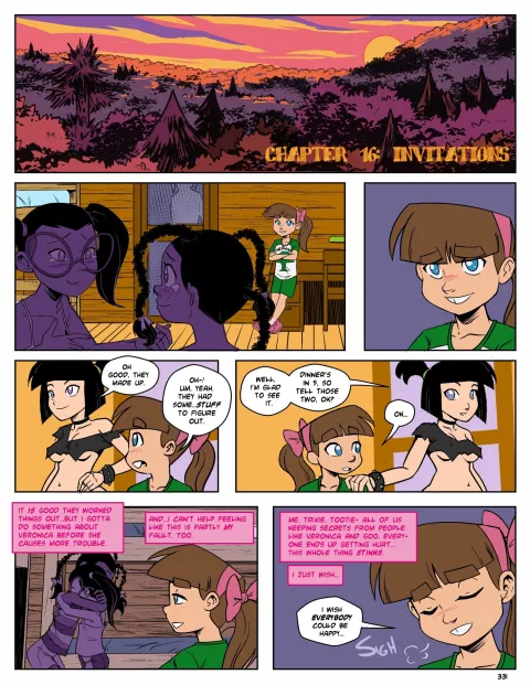 Camp Sherwood (Various) [Mister D.] rule 34 porn comic cover