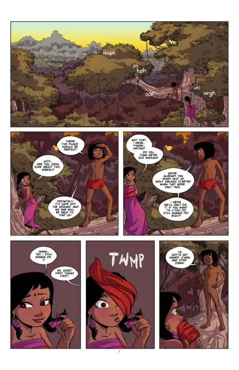 Jungle Love (The Jungle Book) [Mister D.] rule 34 porn comic cover