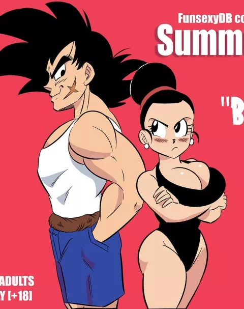 Summer Paradise (Dragon Ball Z) [FunsexyDB] rule 34 porn comic cover