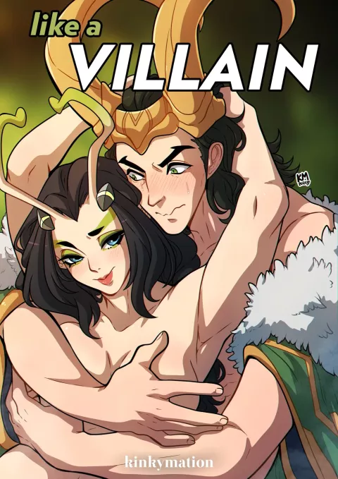 Like a Villain (Marvel Rivals) [Kinkymation] rule 34 porn comic cover
