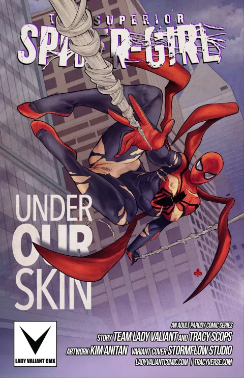 Superior Spider-Girl (Spider-Man) [Tracy Scops] rule 34 porn comic cover