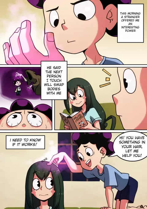 Mineta’s Lucky Break! (My Hero Academia) [TSFSingularity , Tobias Wheller] rule 34 porn comic cover