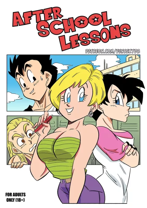 After School Lessons (Dragon Ball Z) [FunsexyDB] rule 34 porn comic cover