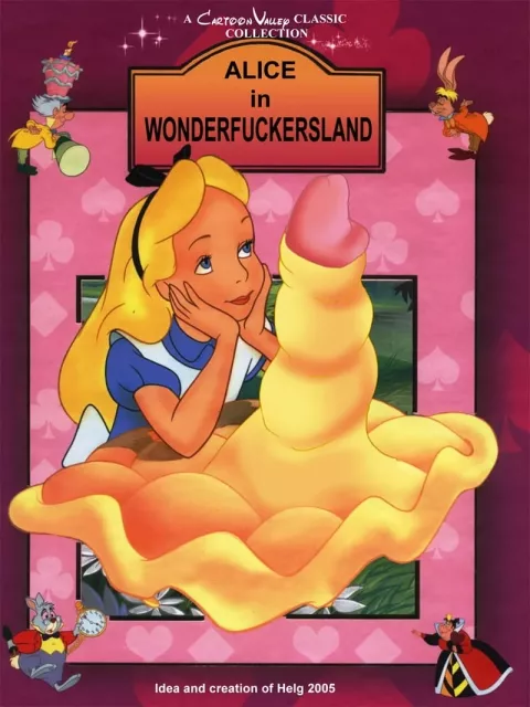 Alice in Wonderfuckers Land (Alice in Wonderland) [Cartoon Valley] rule 34 porn comic cover