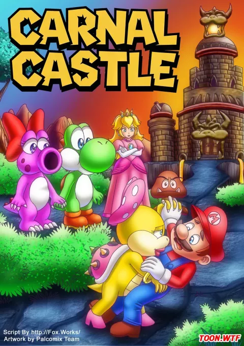 Carnal Castle (Super Mario) [PalComix] rule 34 porn comic cover