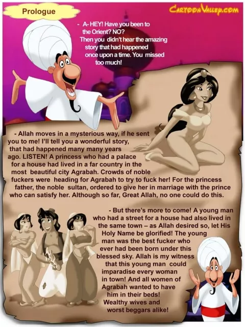 The Fucker from Agrabah (Aladdin) [Cartoon Valley] rule 34 porn comic cover