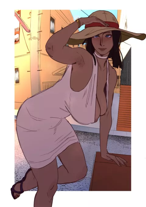 Nico Robin Comic (One Piece AU) [Nastacic] rule 34 porn comic cover