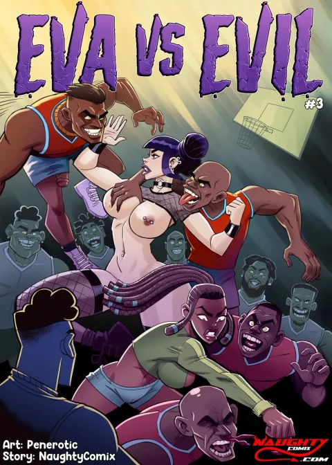 Eva Vs. Evil [NaughtyComix , Penerotic] rule 34 porn comic cover