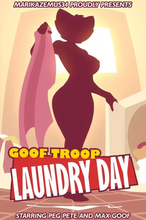 Laundry Day (Goof Troop) [Marik Azemus] rule 34 porn comic cover