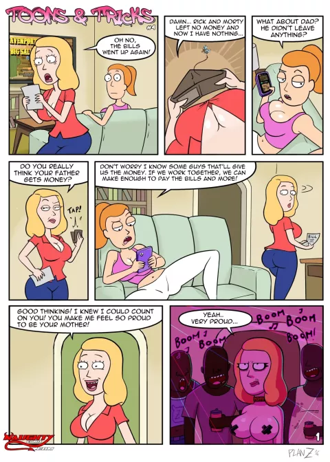 Toons &amp; Tricks (Various) [NaughtyComix , PlanZ34] rule 34 porn comic cover