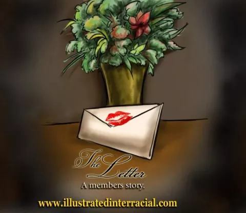 The Letter [IllustratedInterracial] rule 34 porn comic cover