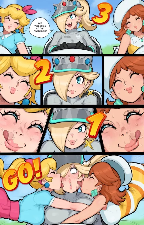 Rosalina (Mario Kart) [Afrobull] rule 34 porn comic cover