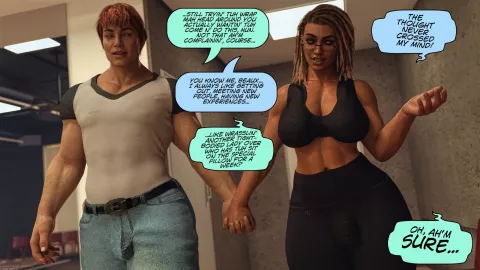 The F.U.T.A [SquarePeg3D] rule 34 porn comic cover