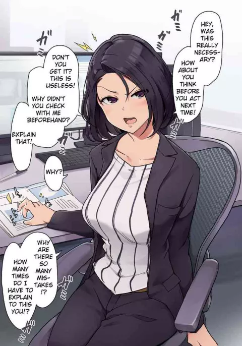 A Story About Having a Secret Physical Relationship with My Female Boss [Wakamatsu] rule 34 porn comic cover