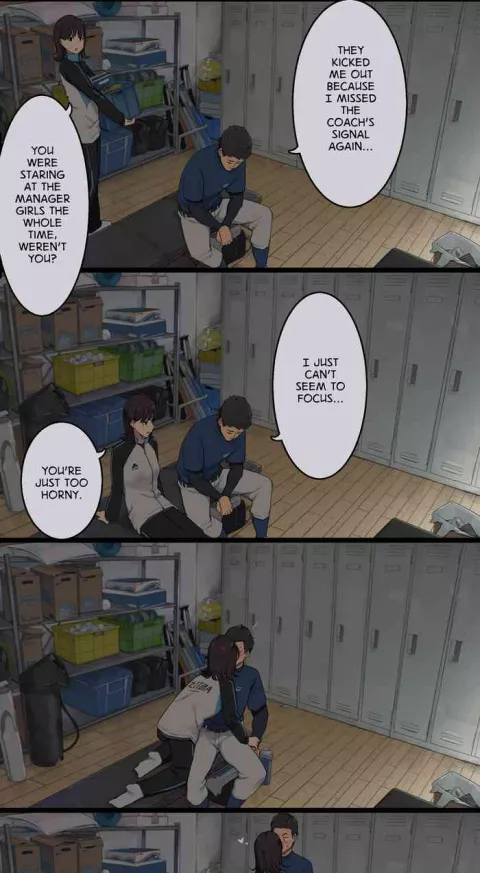 The Days I Spend After Club Practice With My Girlfriend, the Team Manager rule 34 porn comic cover