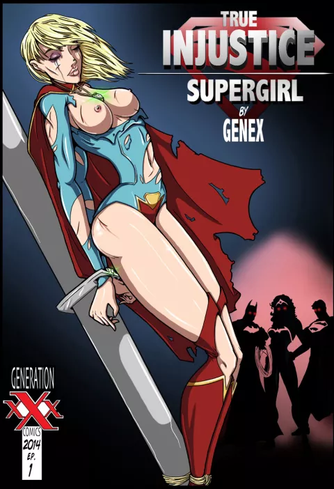 True Injustice: Supergirl [Genex] rule 34 porn comic cover