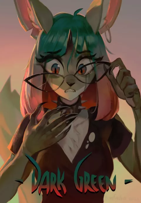 Dark Green ch.1-2 [Bonifasko] rule 34 porn comic cover