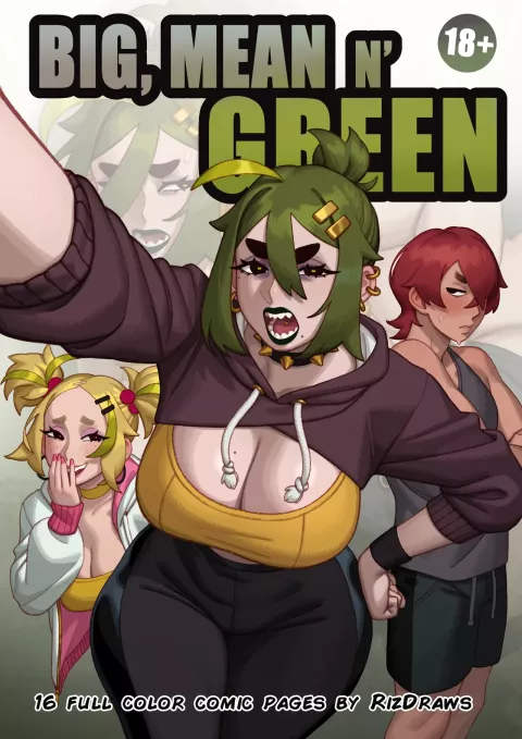 Big, Mean n' Green [Rizdraws] rule 34 porn comic cover