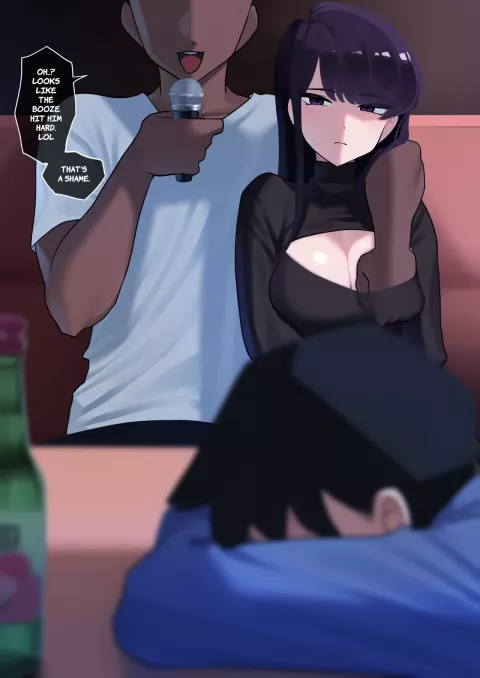 Karaoke Komi NTR (Komi-san wa, Komyushou desu) [Punpunn] rule 34 porn comic cover