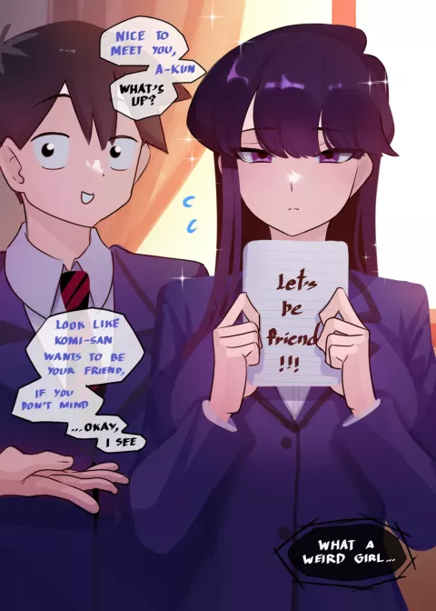 Komi's NTR // Komi's Mom [Punpunn] rule 34 porn comic cover