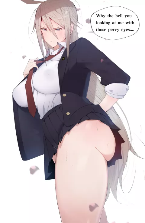 The High School Girl With Russian Blood Whos Lewd Bouncy Body Is Out Of This World! [Agobitch] rule 34 porn comic cover