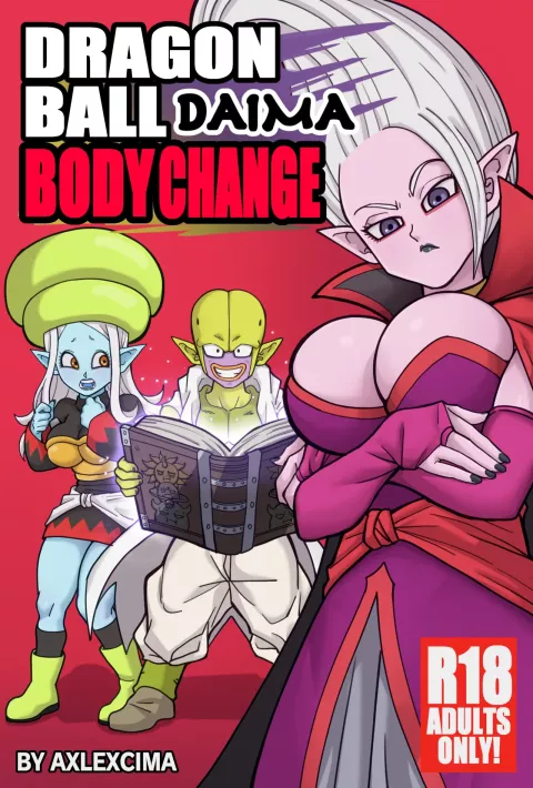 Dragon Ball Daima Body Change [AxlexCima] rule 34 porn comic cover