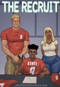 The Recruit [BlackNWhiteComics] rule 34 porn comic cover
