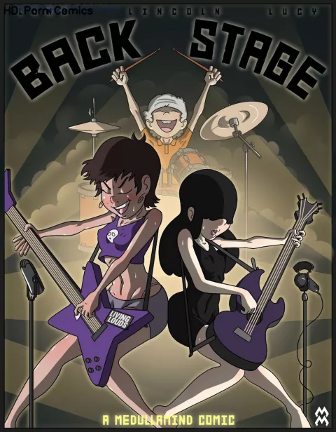 Back Stage comic porn rule 34 porn comic cover