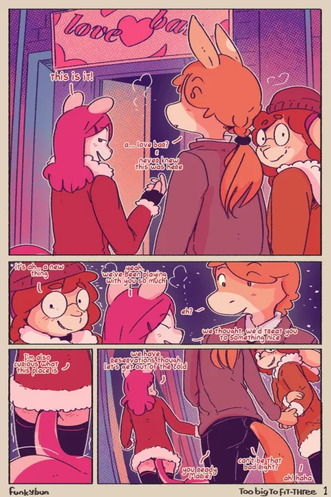 Too Big To Fit 3 comic porn rule 34 porn comic cover
