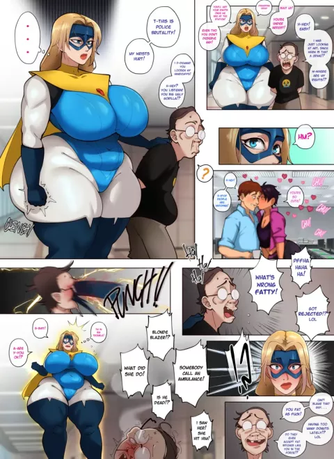 Blonde Blazer! comic porn rule 34 porn comic cover