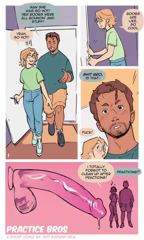 Practice Bros gay manga rule 34 porn comic cover