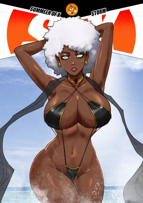 Summer of X – Storm comic porn rule 34 porn comic cover