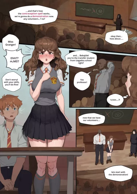 [wjs07] Hermione: Contraception spell failed (Harry Potter) comic porn rule 34 porn comic cover